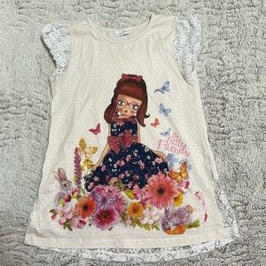 Short sleeve shirt girl 9-10 years 134-140cm